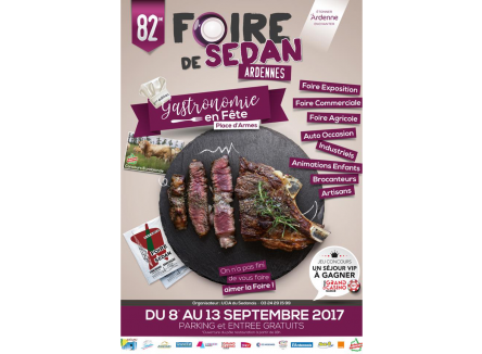 la foire agricole et commerciale fait son retour dans les Ardennes du 8 au 13 septembre 2017, à Sedan