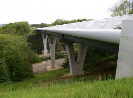 Ardennes' new freeway (A304) : this freeway will open the country to northern Europe and its large economic areas