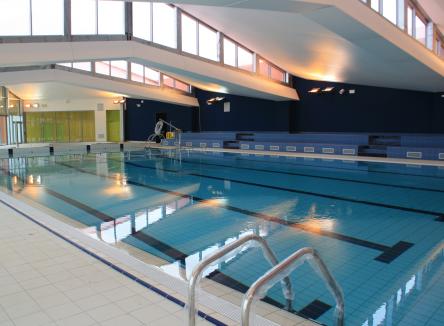 Argona, le nouveau centre aquatique de Vouziers, dans les Ardennes au Nord-Est de la France