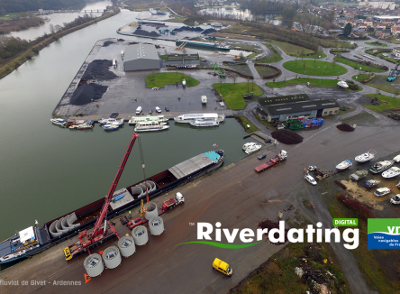 Riverdating : les Ardennes impliquées dans la logistique fluviale