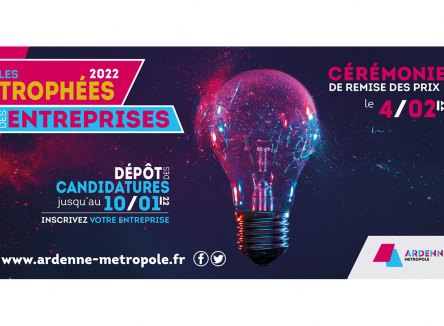 Trophées des Entreprises 2022 - Ardenne Métropole : appel à candidature