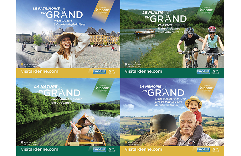 De mai à septembre 2019, l'ART Grand Est (Agence Régionale du Tourisme) en partenariat avec l'Agence de Développement Touristique des Ardennes et ses partenaires lance un plan de communication exceptionnel sur la destination Ardenne