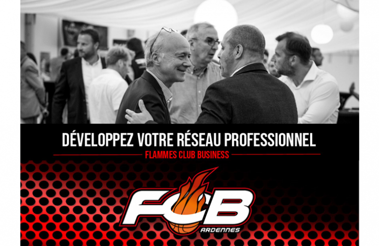 Autour de l’équipe féminine de basket de Charleville-Mézières « Les Flammes », se développe un réseau professionnel, le « Flammes Club Business »