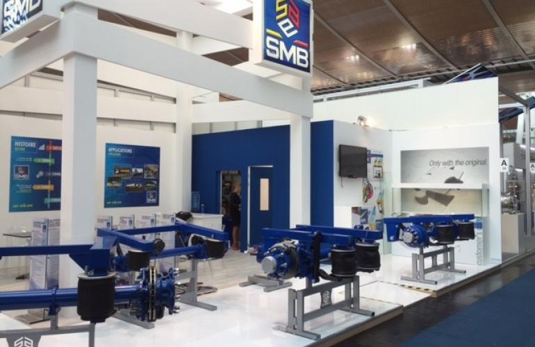 la Société Ardennaise d’Essieux SAE-SMB entreprise d’essieux d’Ham-les-Moines faisait partie des exposants au salon IAA à Hanovre