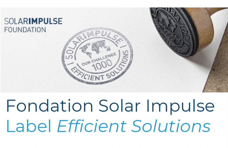 La fondation Solar Impulse a pour objectif d’identifier des solutions vertes innovantes.